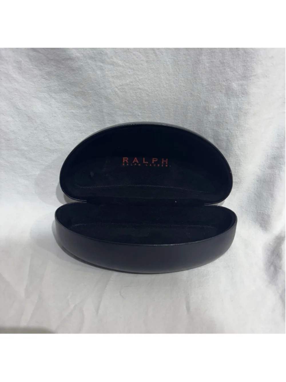 Ralph Lauren Black Hard Clam Shell Glasses Case (Eye Glasses Sunglasses Eyewear)